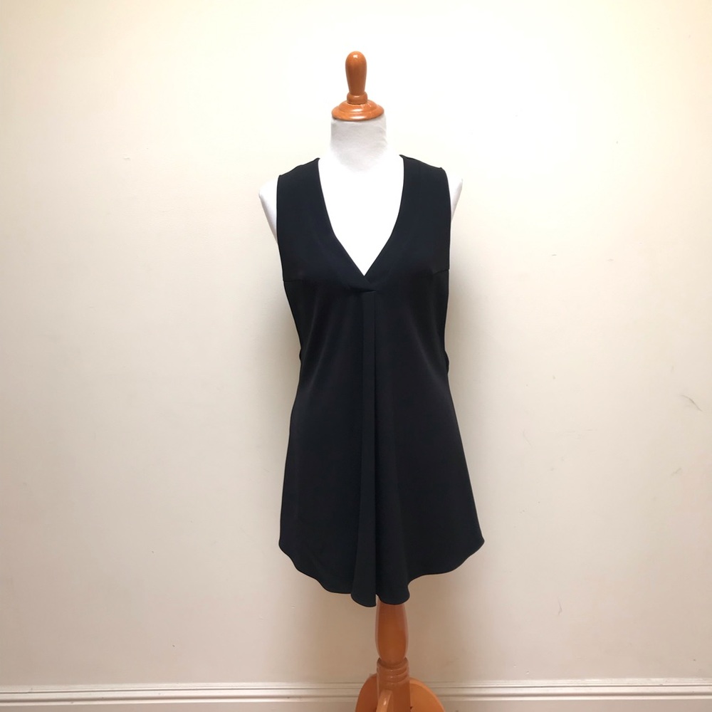 Derek Lam 10 Crosby | V Neck Pleated Dress